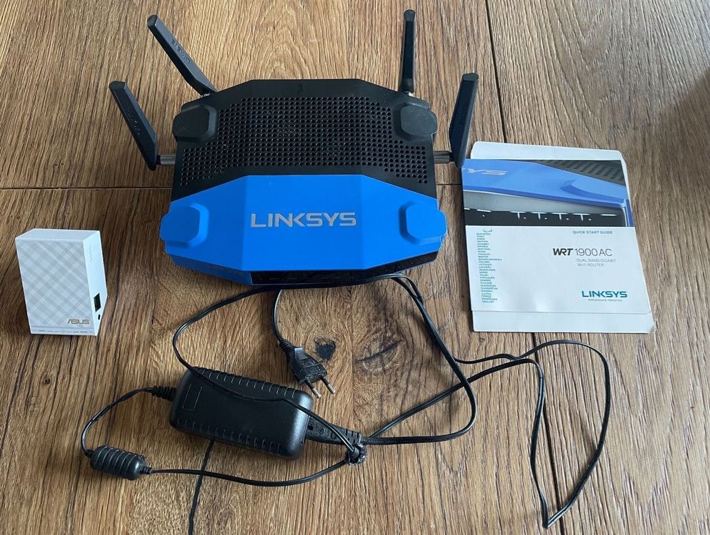 Router Linksys WRT1900AC + Repeater Asus Kaufen auf Ricardo