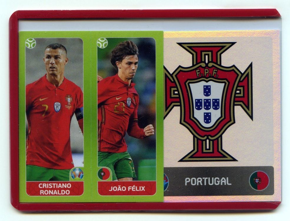 Panini 657a/b Cristiano Ronaldo EM 2020 | Kaufen Auf Ricardo