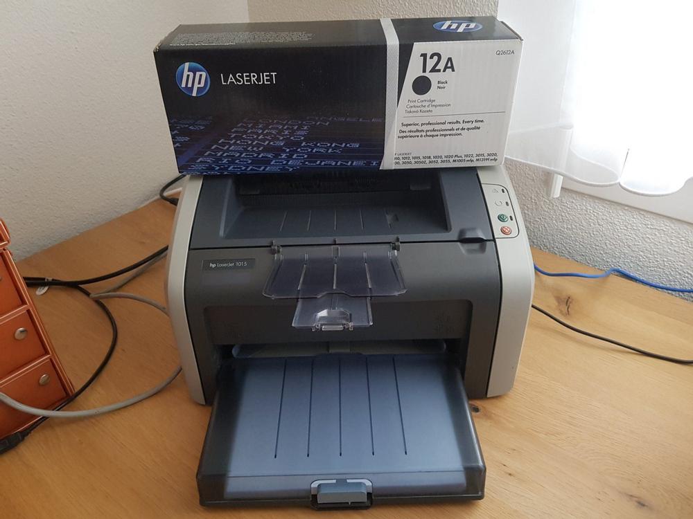 Принтер hp laserjet 1015 настройка