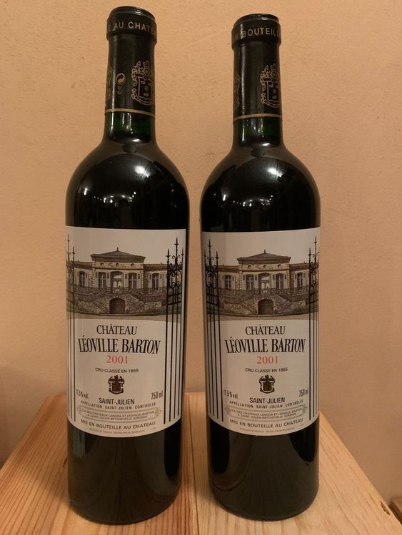 2x Chateau Leoville Barton 2001 Kaufen auf Ricardo