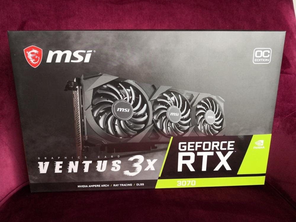 Msi 3070 ventus 3x oc разгон