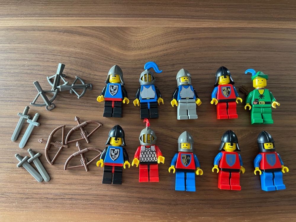 10 Figuren lego Ritter Castle Kaufen auf Ricardo