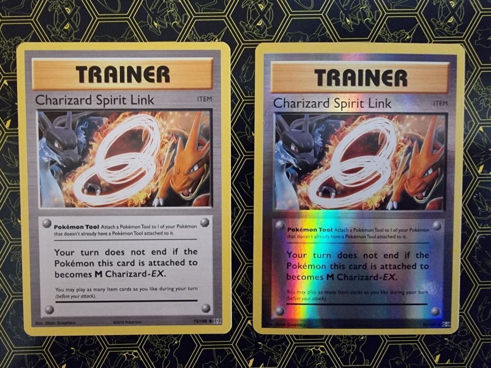 Charizard Spirit Link Reverse Holo Set | Acheter sur Ricardo