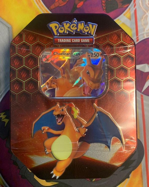 Hidden Fates Tin Box Charizard GX ENG | Kaufen auf Ricardo