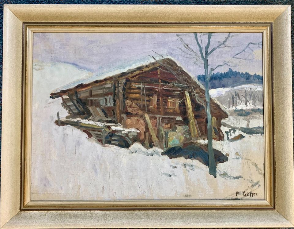 Franz Gehri (18821960) Gemälde Kaufen auf Ricardo