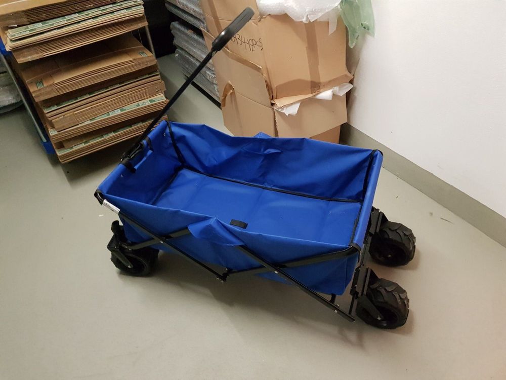 Klappbarer Leiterwagen: Dein Flexibler Helfer für Garten, Freizeit und Familie