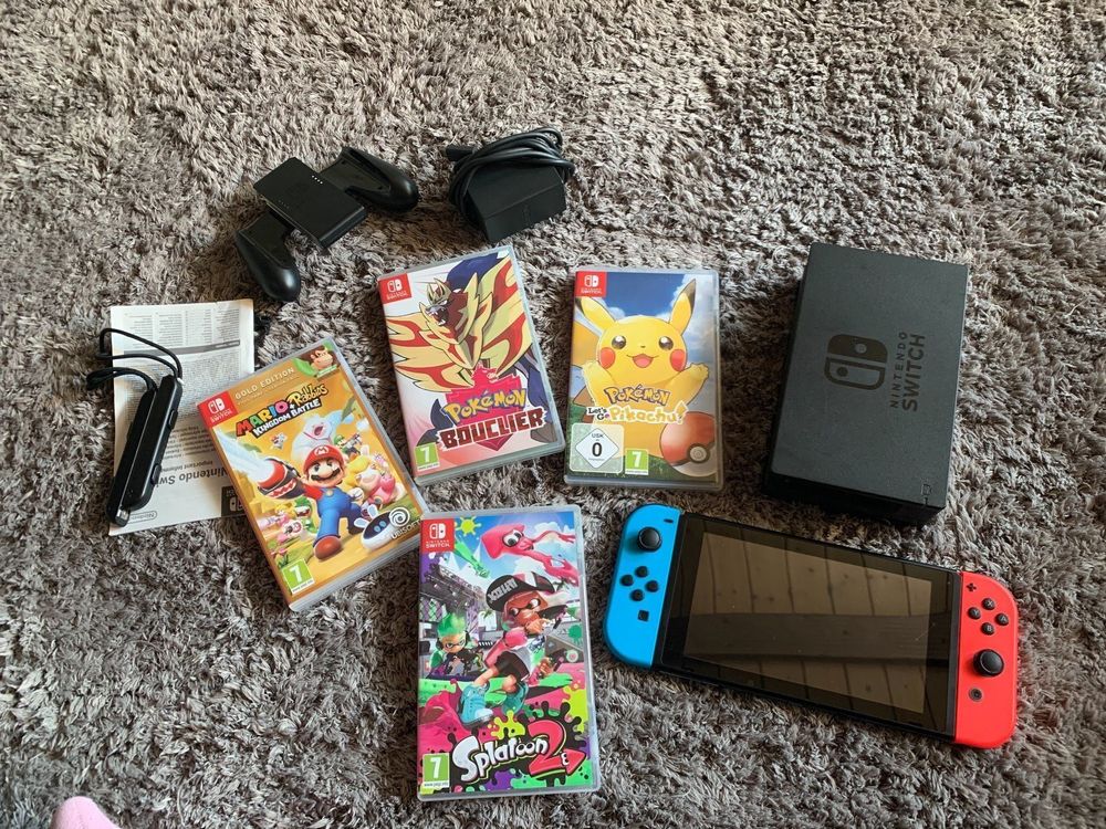 nintendo switch oled plus spiel