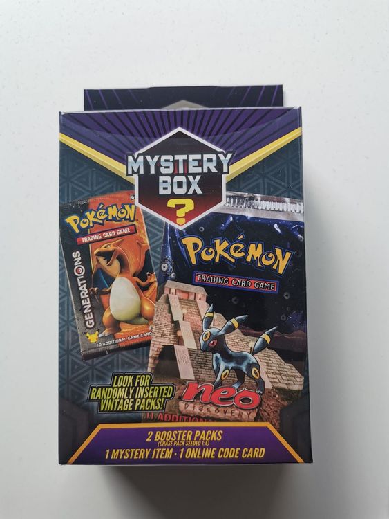 Walmart Pokemon Mystery Box 14 ab 1.! Kaufen auf Ricardo