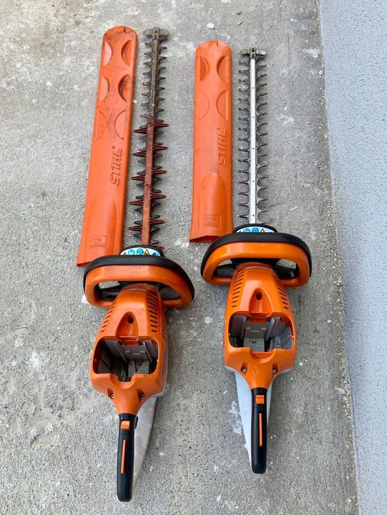 stihl akku heckenschere fetten