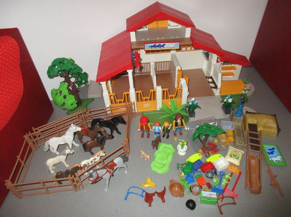 Playmobil Reiterhof Nr. 4190 mit Zubehör | Kaufen auf Ricardo
