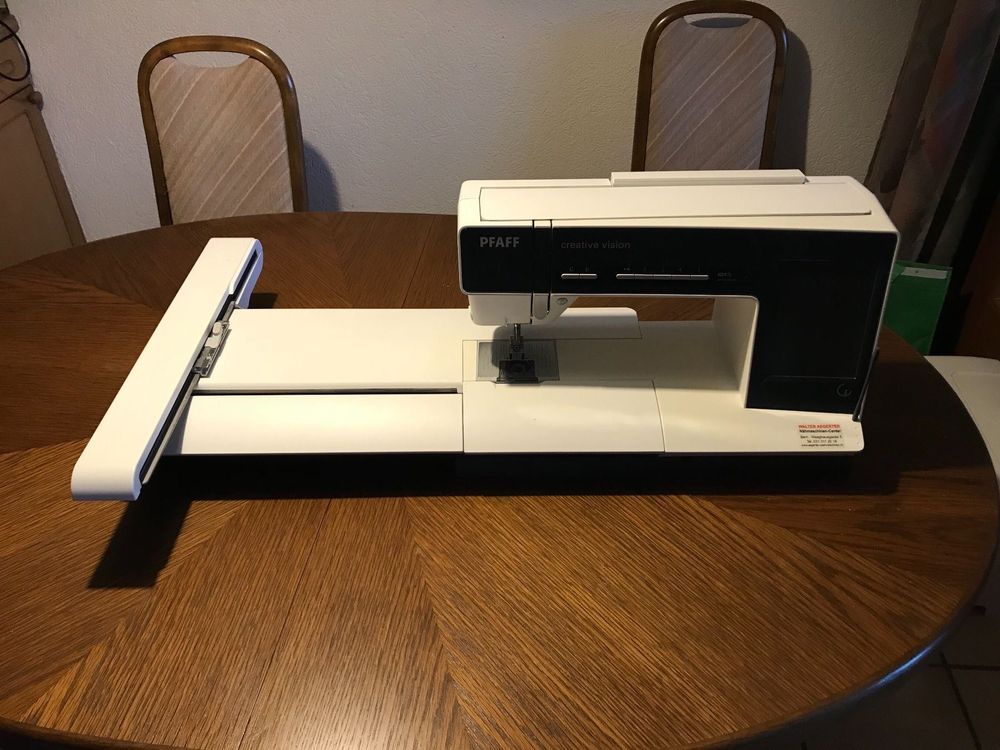PFAFF Stickmaschine creative vision Kaufen auf Ricardo