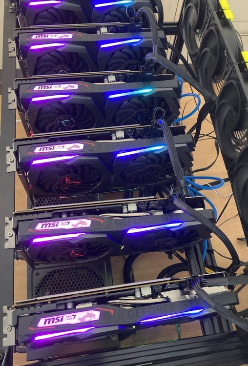 Mining Rig 6x GTX 1660 Super - 180 Mh/s | Kaufen auf Ricardo