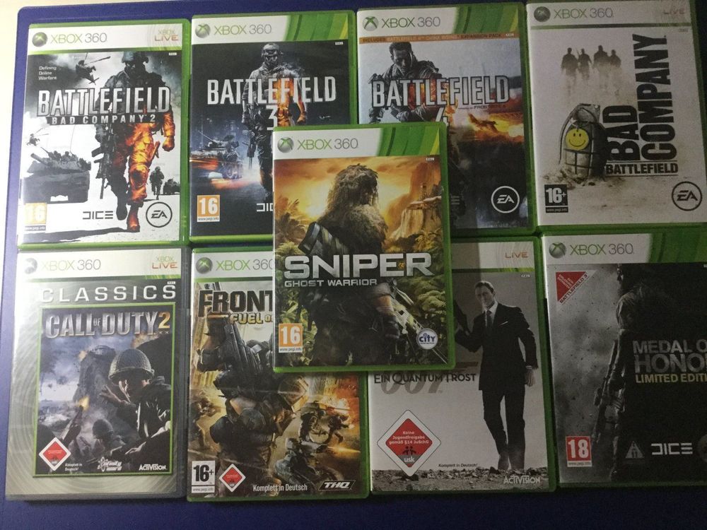 9 Top Action Games Xbox360 Kaufen auf Ricardo