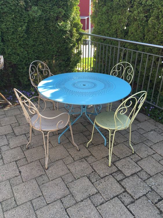 FERMOB GARTENMÖBELSET | Kaufen auf Ricardo