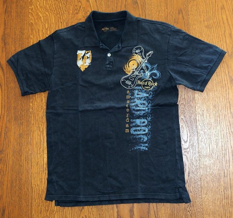 Hard Rock Cafe HRC Amsterdam Polo Shirt Kaufen auf Ricardo Hard Rock Cafe HRC Amsterdam Polo Shirt Kaufen auf Ricardo