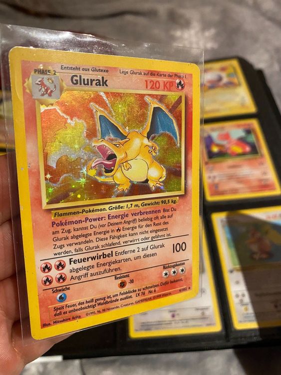 Glurak Base set Pokémon Karte ab 1.- | Kaufen auf Ricardo