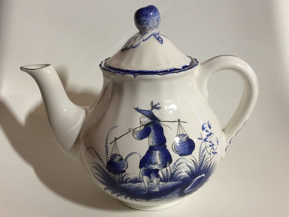 LUNEVILLE KG FRANCE Théière porcelaine / Porzellan Teekanne | Acheter ...