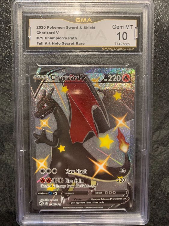 Shiny Charizard V Champions Path Mint 10 | Kaufen auf Ricardo