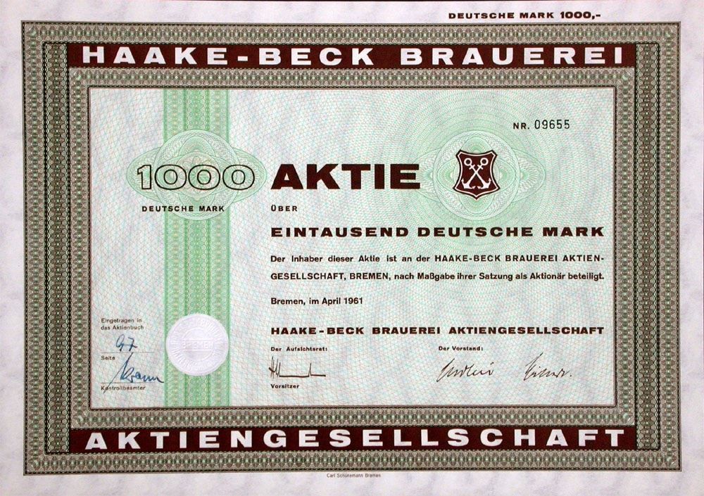 1961 HaakeBeck Brauerei, Bremen Kaufen auf Ricardo 1961 HaakeBeck Brauerei, Bremen Kaufen auf Ricardo