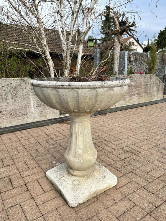 Blumenkelch aus Gussbeton | Kaufen auf Ricardo