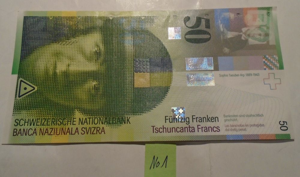 50er Note UNGEFALTET (No1) | Kaufen auf Ricardo