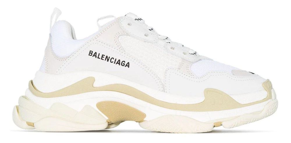 balenciaga triple s white 37