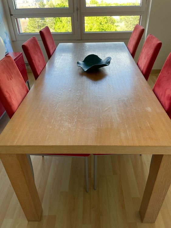 Tisch mit 6 Stühlen | Kaufen auf Ricardo