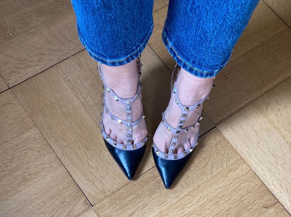 escarpins rockstud valentino