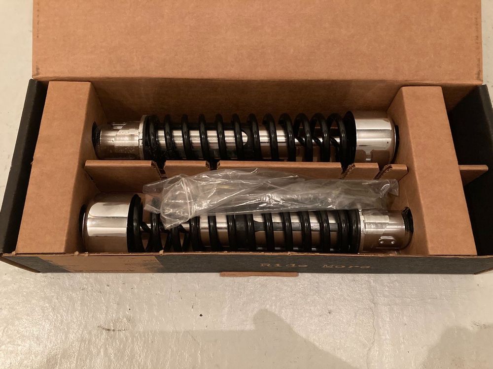 Stoßdämpfer Paar 302mm Für Harley Sportster 1200 - 5-fach Verstellbar