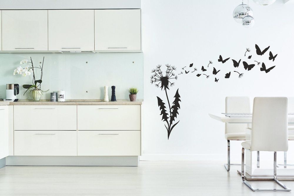 Wandtattoo 160 x 120 cm BlumenWohnzimmer | Kaufen auf Ricardo