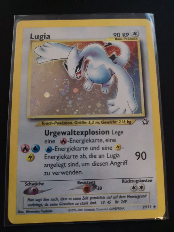 Lugia Neo Genesis Unlimited 9/111 | Kaufen auf Ricardo