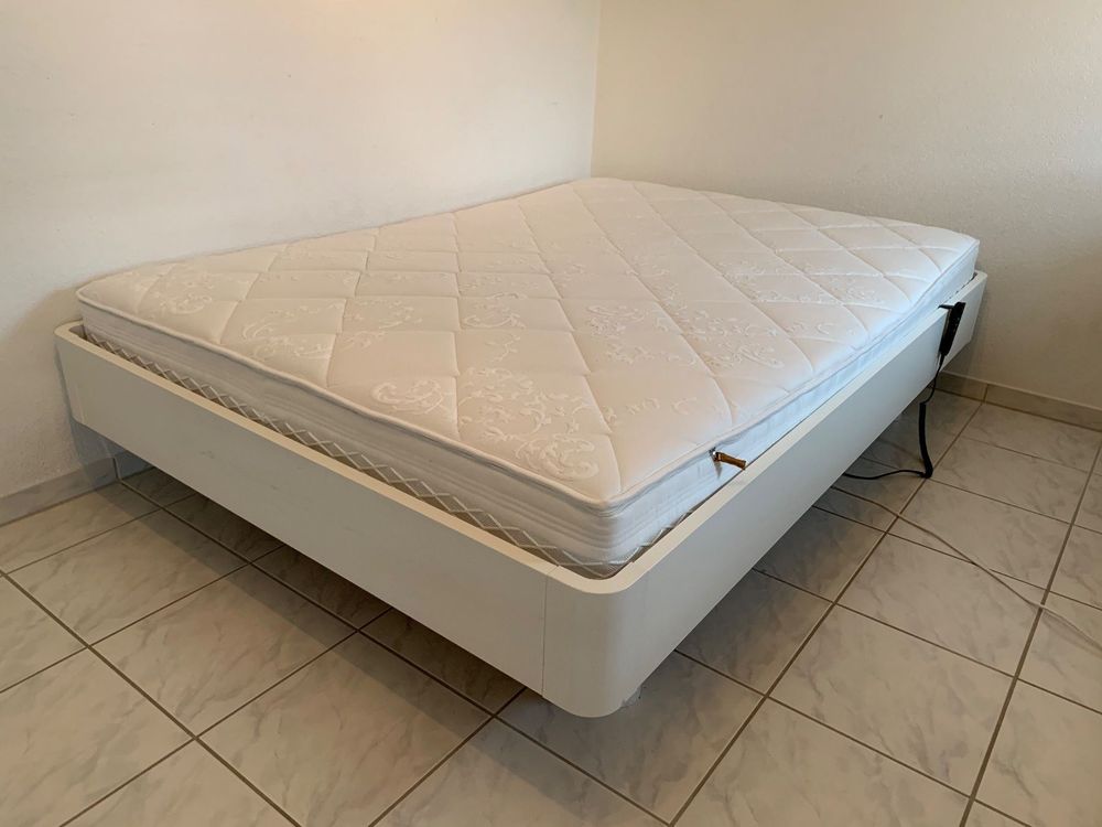 Bett 140x200, Rost 2 Motoren, Matratze | Kaufen Auf Ricardo