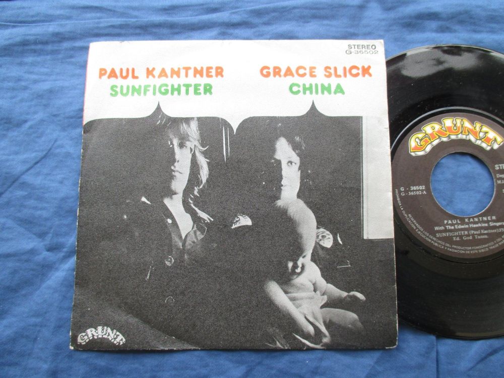 Cherche Le Bon Vent En 4 Lettres Paul Kantner - Grace Slick : Sunfighter | Acheter sur Ricardo