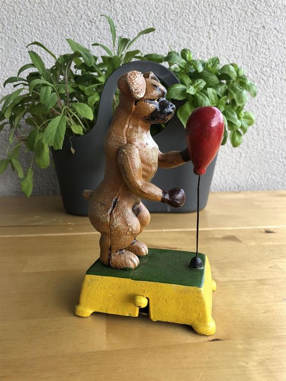 Eisen Boxer Hund Spielzeug Nostalgie Kaufen auf Ricardo