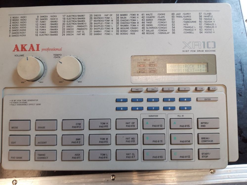 AKAI XR 10 VINTAGE DRUM MACHINE Acheter sur Ricardo