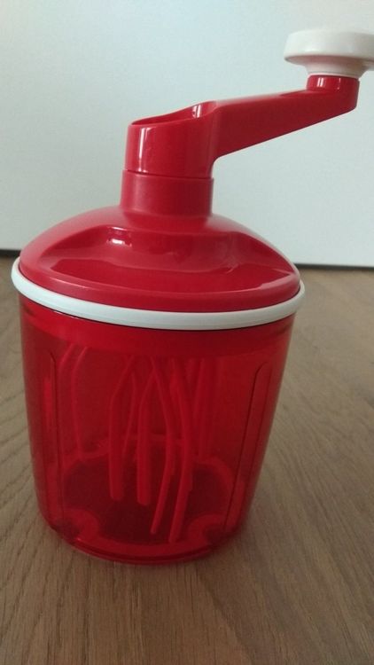 TUPPERWARE D146 Speedy-Chef Boy Blau Sahne Eiweiß Schlagen