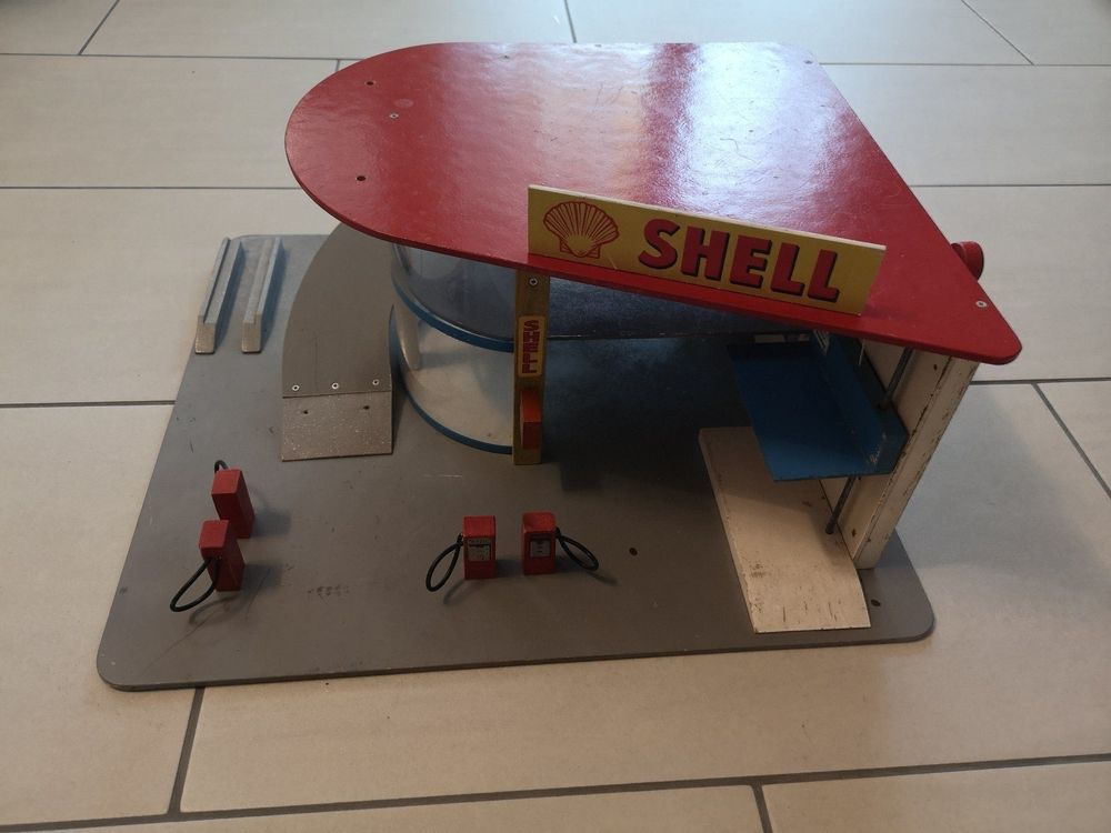 VINTAGE SHELL GARAGE 60er | Kaufen auf Ricardo