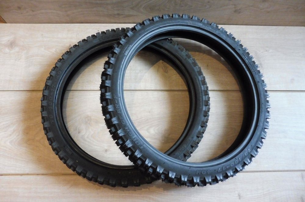 2 Mofa Cross Reifen 70 / 100 / 17 Zoll. Kaufen auf Ricardo
