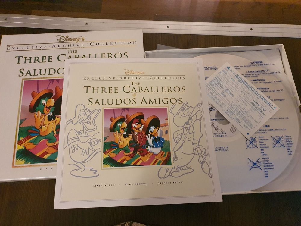 Laserdisc CAV the three caballeros Kaufen auf Ricardo