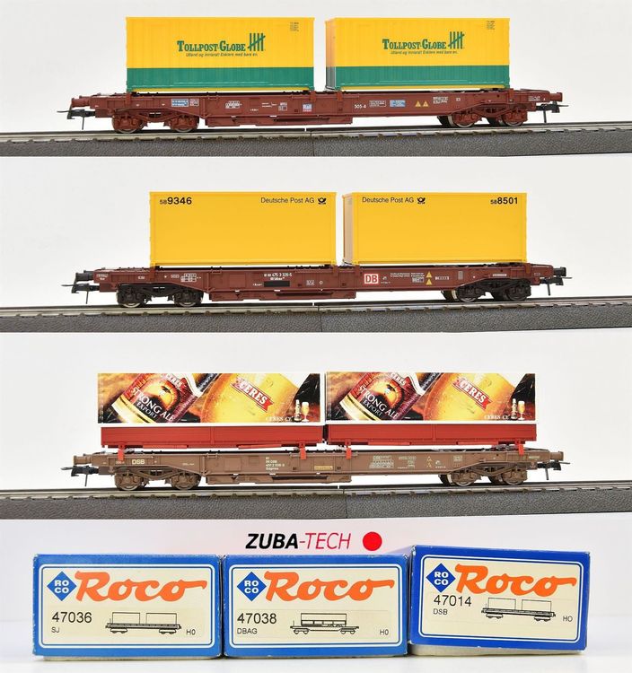 Roco X Containerwagen Db Sj Dsb H Ws Kaufen Auf Ricardo