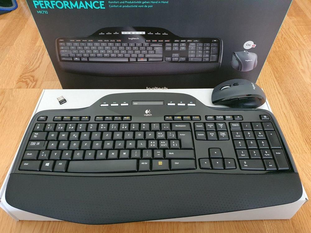 Сброс настроек клавиатуры logitech mk700