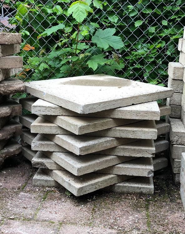 10 Stk. Gartenplatten Beton 4cm | Kaufen auf Ricardo