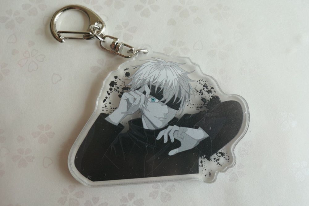 Porte-clés Acrylique Anime Bungo Stray Dogs - Double Face - Figurine Cartoon - 10 Styles Différents - 6