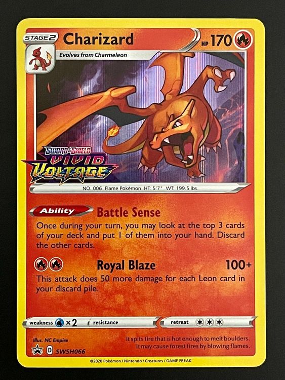Charizard - Vivid Voltage Prerelease | Kaufen auf Ricardo