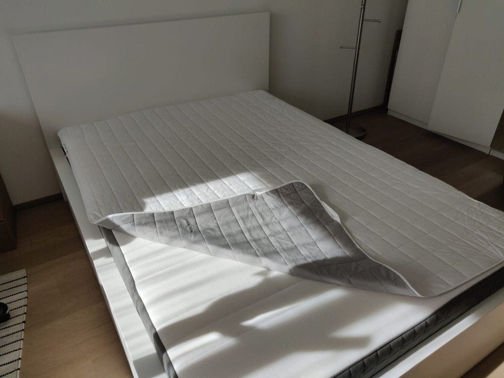 Bett 140 x 200 cm, IKEA MALM, komplett Kaufen auf Ricardo