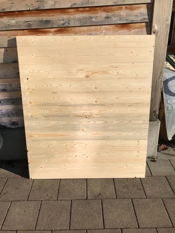 10 x Holz Platten ca 125 x 108 x 2.7 cm | Kaufen auf Ricardo
