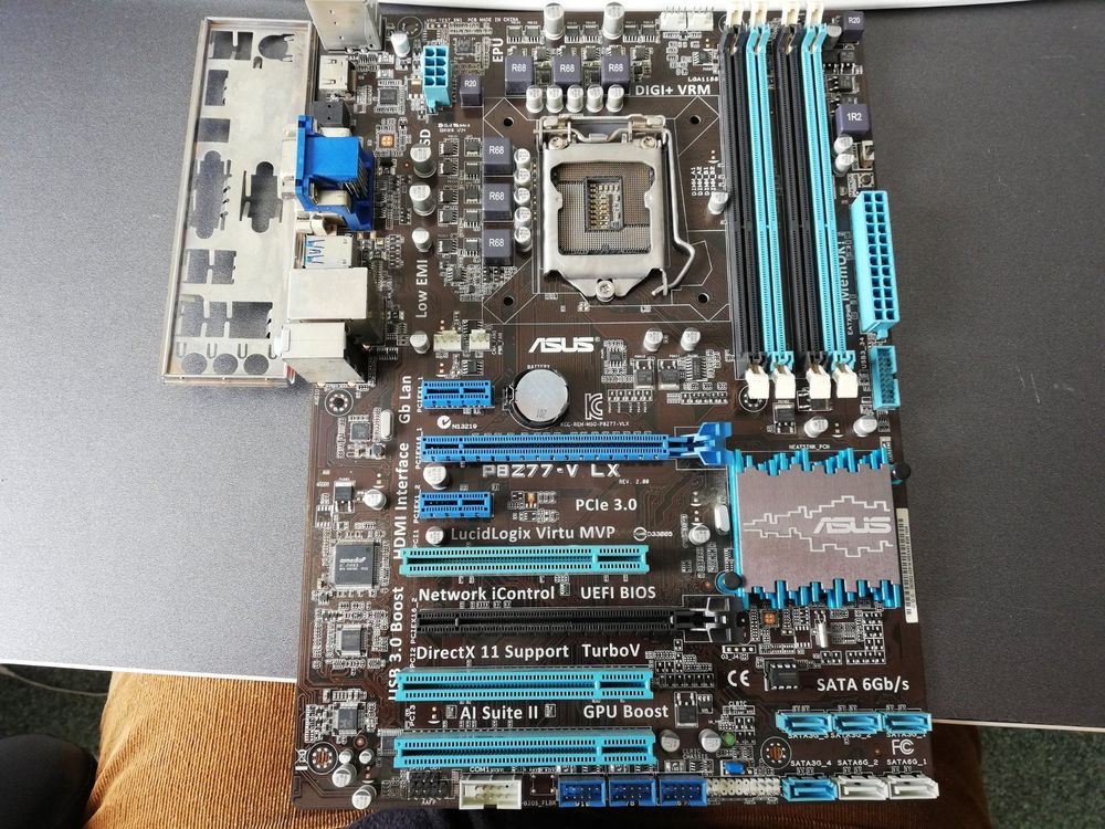Asus P8z77 V Lx Mainboard Sockel 1155 ASUS P8Z77-V-LX ATX Motherboard LGA 1155 | Kaufen auf Ricardo