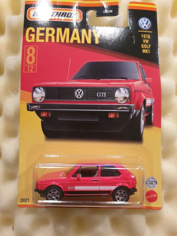 Matchbox 1976 Vw Golf Gti Mk1 