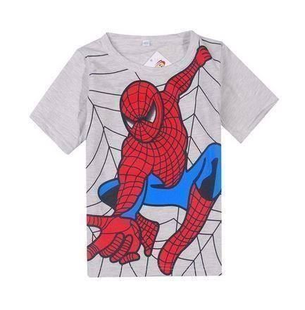 Spiderman t-shirt Grösse 2 - 7 Jahre Alt 1