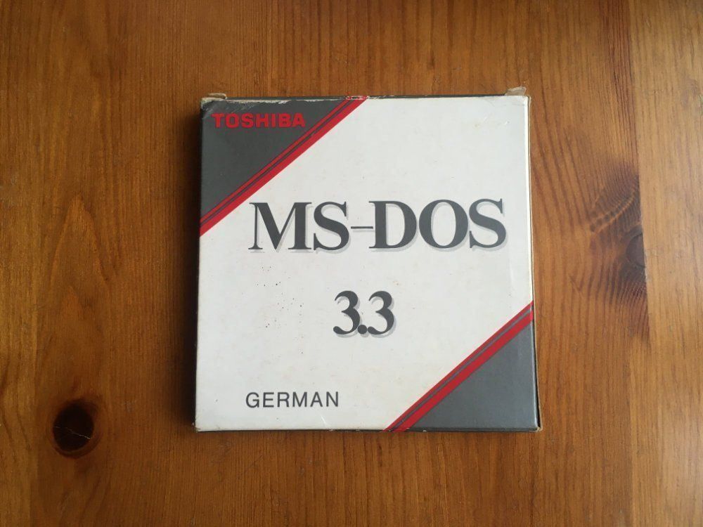 MS DOS 3.3 Deutsch 2 Floppy Kaufen auf Ricardo